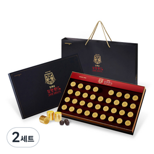 웅진 장쾌삼 침향환 17 3.75g x 35p + 쇼핑백, 131.25g, 2세트