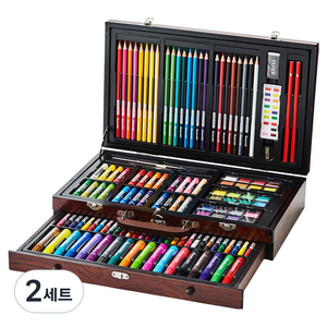 드림아트 아동용 색연필 미술 도구 세트 MS-141W, 혼합 색상, 2세트