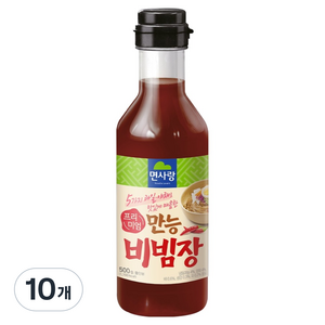 면사랑 프리미엄 만능비빔장, 500g, 10개