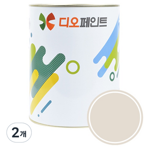 디오페인트 세라믹플러스 결로 곰팡이 방지용 페인트, 2개, 1L, 뉴트럴 13 린넨베이지