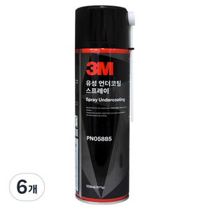 쓰리엠 유성 언더 코팅 스프레이 PN05885, 550ml, 6개