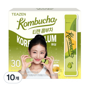 티젠 콤부차 매실, 5g, 30개입, 10개
