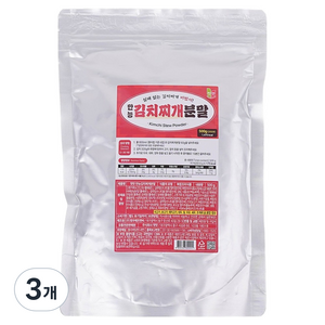 첫맛 만능김치찌개분말, 500g, 3개