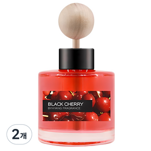 더허브샵 바이향 오토모티브 차량용 디퓨져 50ml x 2p 세트, 2개, 블랙체리