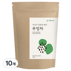 자연지애 국내산 볶은 우엉차, 100g, 1개입, 10개