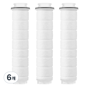 코멧 홈 샤워기 헤드 퓨어 마이크로 필터, 6개, 코멧홈 마이크로필터