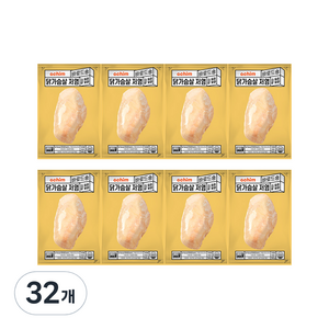 바로드숑 바로 먹는 닭가슴살 저염, 100g, 32개