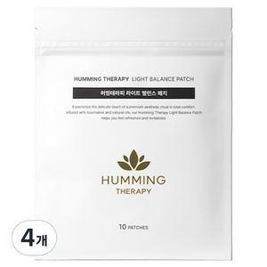 허밍테라피 라이트 밸런스 패치 30g, 10개입, 4개