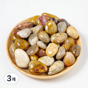 다사줘용 고품격화분을 완성하는 관상용화분 돌맹이 자갈 산호옥, 3개, 100g
