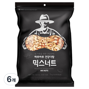 넛츠팜 믹스너트, 1kg, 6개