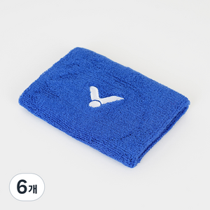 빅터 스포츠 엑세서리 손목밴드 SP123, F Royal Blue, 6개