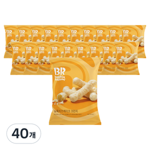 배스킨라빈스 뉴욕치즈 케이크 크런치, 40개, 55g
