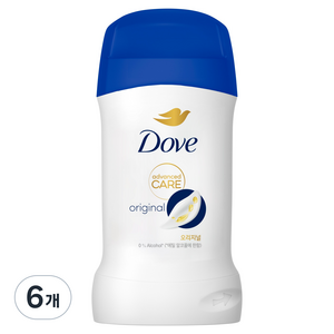 도브 데오드란트 스틱 오리지널, 6개, 50ml