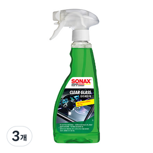 소낙스 유리 광택 세정제, 500ml, 3개