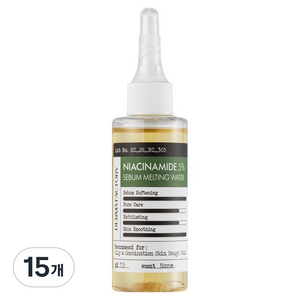 더마팩토리 나이아신아마이드 5% 세범 멜팅 워터, 15개, 80ml