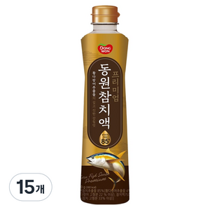 동원 프리미엄 참치액, 900g, 15개