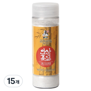 Insan 3회 죽염 과립, 15개, 130g