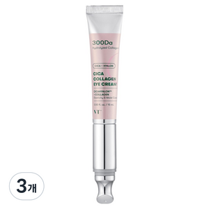 브이티코스메틱 시카 콜라겐 초미세진동 아이크림, 15ml, 3개