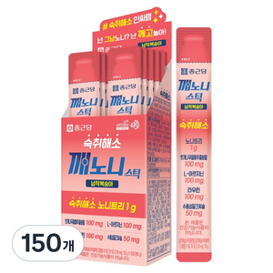 깨노니 스틱 납작복숭아 10p, 18g, 150개