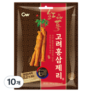 청우식품 고려홍삼제리2, 10개, 104g
