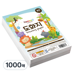 탐사 스케치북 도화지 130g A4, 1000매