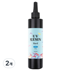 오로라데코덴 UV 레진 저점도 200g, 저점도 민트에디션, 2개