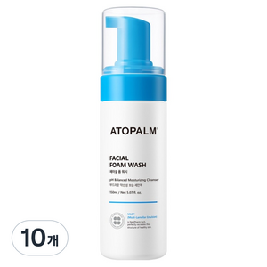 아토팜 페이셜 폼 워시, 150ml, 10개