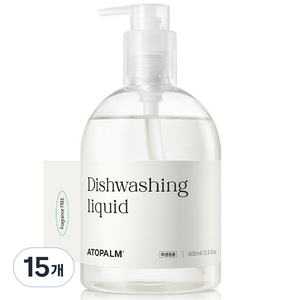 아토팜 젖병 주방세제, 400ml, 15개