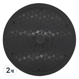 랜스타 다용도 팬히터 회전받침대 25cm, LS-RST25, 1단, 2개