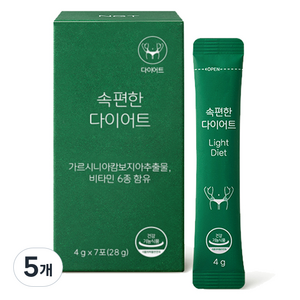 네츄럴굿띵스 속편한 다이어트 7p, 28g, 5개