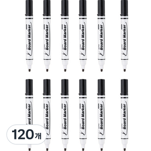 마이펜 보드마카, BLACK, 120개