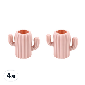 마크하스 모던 꽃병 선인장, 핑크, 4개