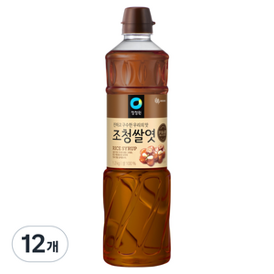 청정원 조청쌀엿, 1.2kg, 12개
