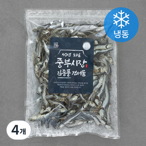 주일 40년 외길 중부시장 김종풍 국물멸치 (냉동), 560g, 4개