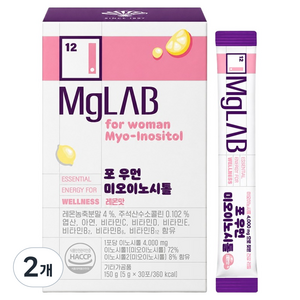 마그랩 포 우먼 미오이노시톨 4000 엽산 아연 30p, 150g, 2개
