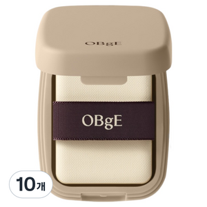 OBge 오일 컨트롤 피니셔 파우더 팩트 5g, 10개