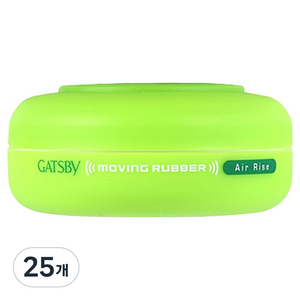 갸스비 무빙러버 에어라이즈 헤어왁스, 25개, 80g