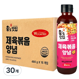 움트리 제육볶음양념, 480g, 30개