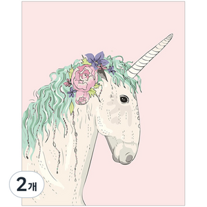 아이러브페인팅 DIY 명화그리기 40 x 50 cm, 러블리유니콘, 2개