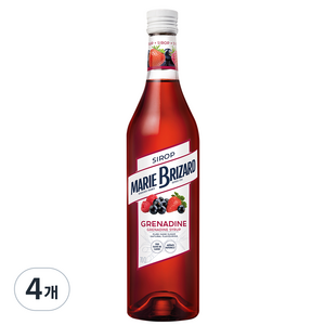 마리브리자드 그레나딘 시럽, 700ml, 4개