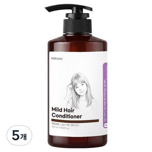 페르바도 마일드 헤어 컨디셔너, 5개, 500ml