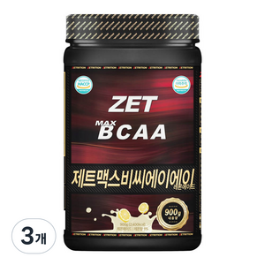 제트리션 제트맥스BCAA 레몬에이드, 3개, 900g