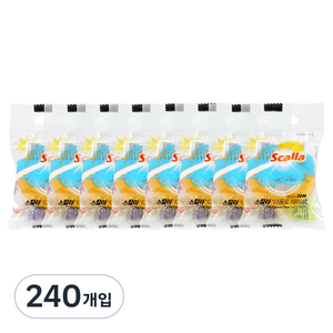 스칼라 다용도 테이프 리필 18mm x 30m, G1830R, 240개입