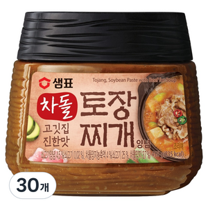 샘표 차돌 토장 찌개양념, 450g, 30개
