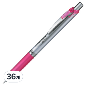 펜텔 에너자이즈 샤프 핑크 PL75-P, 0.5mm, 36개