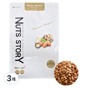 너츠스토리 아몬드, 1kg, 3개