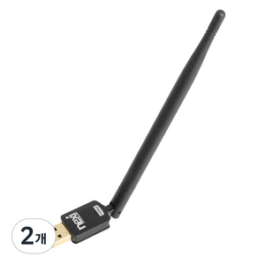 넥시 802.11n 외장안테나 USB 무선랜카드, NX-150NA, 2개
