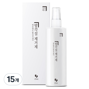 살림백서 뿌리는 발각질 제거제, 1개입, 15개, 250ml