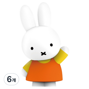 로이체 미피 모니터 피규어 MIFFY-RFG-B, 6개