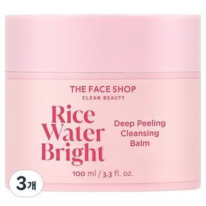 더페이스샵 미감수 딥 필링 클렌징 밤, 3개, 100ml